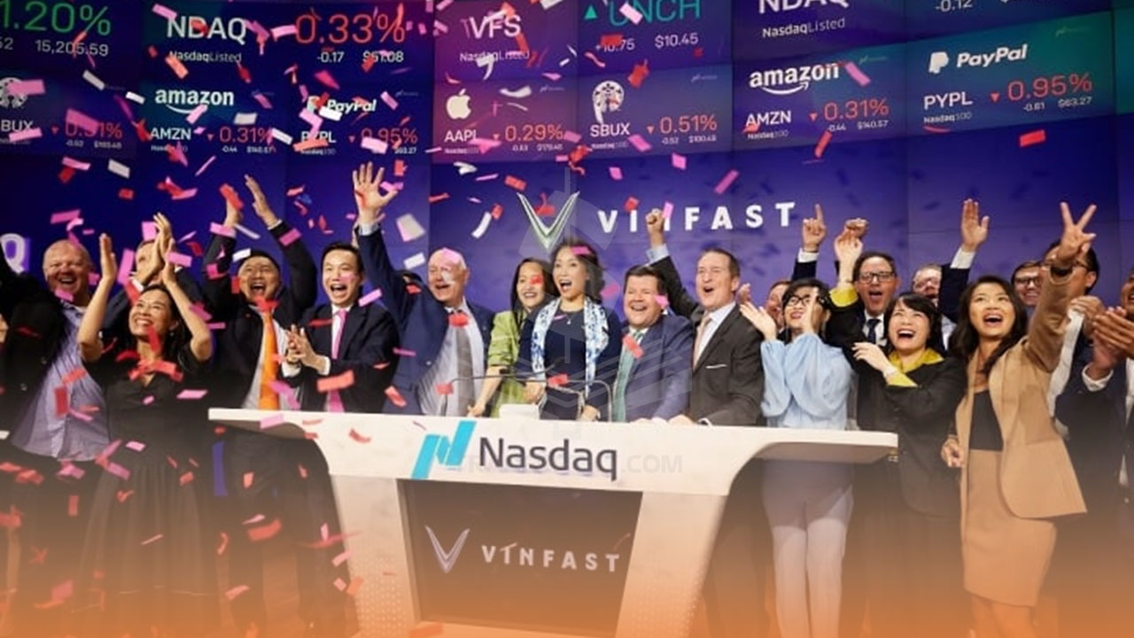 Cổ phiếu VinFast niêm yết trên sàn NASDAQ 