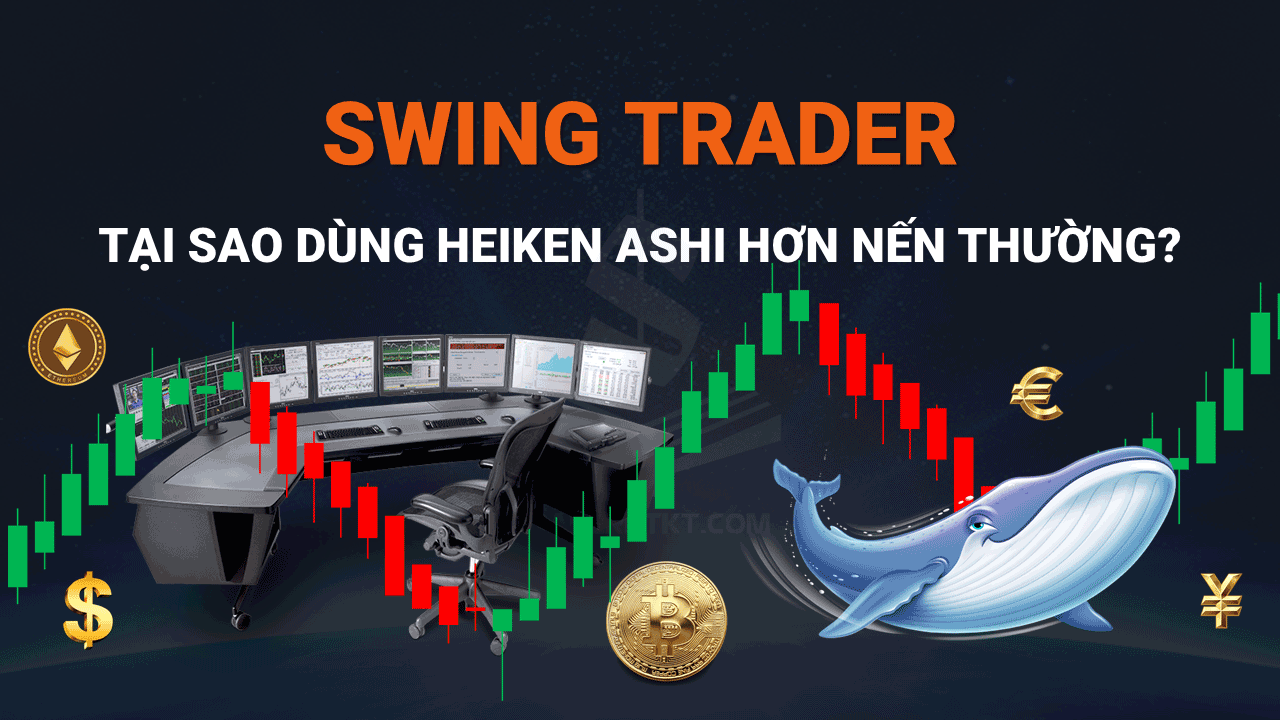 Trader Chuyên Nghiệp Dùng Heiken Ashi Để Swing Trading