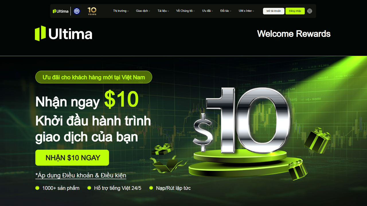 Các chương trình khuyến mãi hấp dẫn từ Ultima