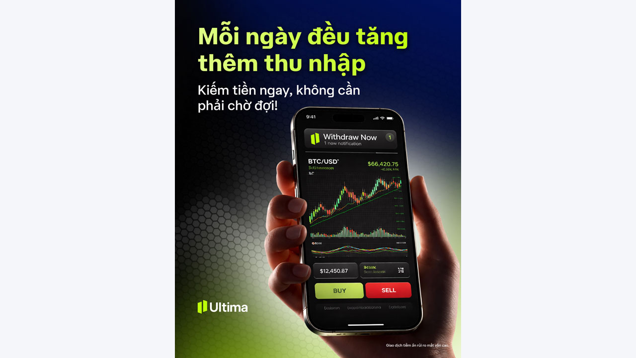 Tăng thu nhập mỗi ngày với Ultima Markets